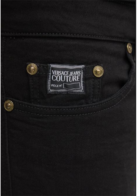 plain skinny jeans VERSACE JEANS COUTURE | Trousers | 79GAB5K0 CDW00909